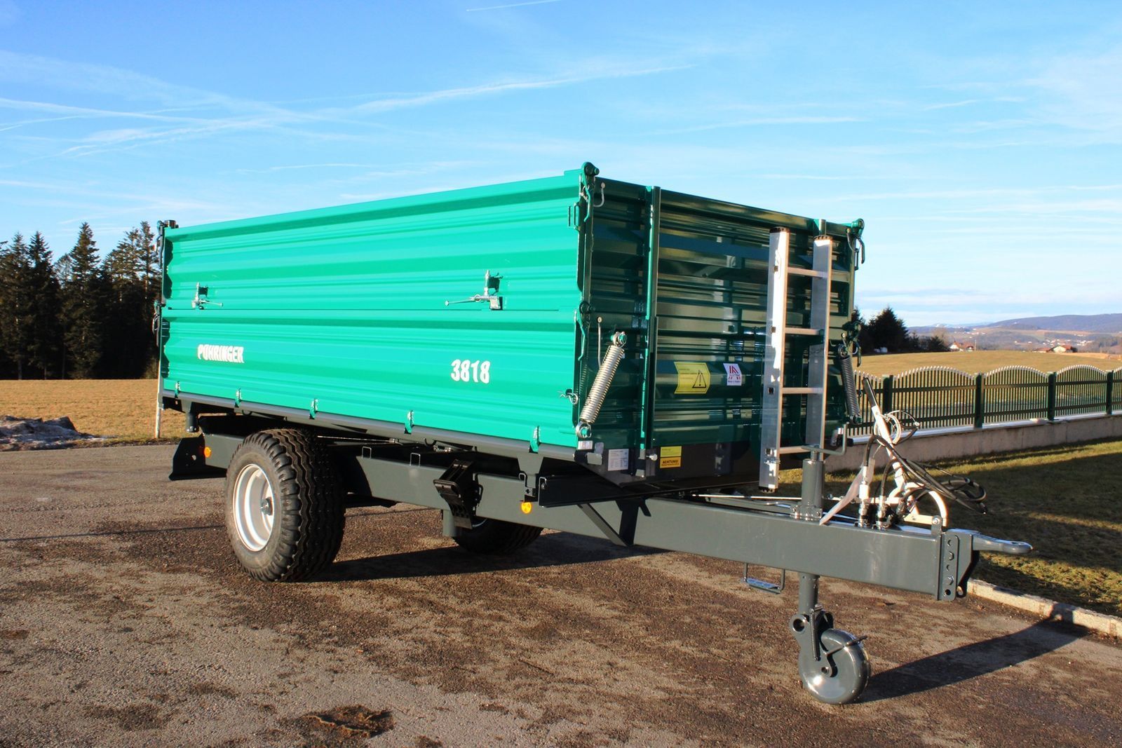 PÜHRINGER 3818, 7,5t kipper Dumper €8,667
