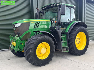 E-FARM: John Deere 6215 R - Traktor - id DYB5DMQ - 90.158 € - Baujahr: 2020 - Abgelesene Motorstunden: 4.943,Motorleistung (PS): 215,Vereinigtes Königreich