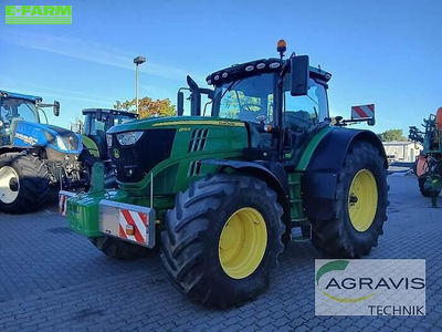 E-FARM: John Deere 6195 R - Tractor - id GTPHXKQ - €89,900 - Year of construction: 2017 - Engine hours: 3,688,Engine power (HP): 212,Germany