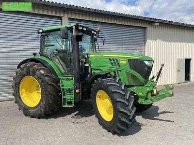 E-FARM: John Deere 6140 R - Τρακτέρ - id 46NWGLB - 75.835 € - Χρονία: 2014 - Μετρητής ωρών: 6.107,Ισχύς κινητήρα: 160,Γερμανία