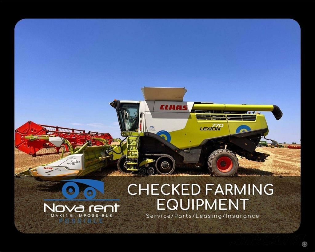 Claas Lexion 770 Terra Trac Κομπίνα 100.000 €