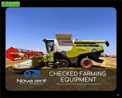 E-FARM: Claas Lexion 770 Terra Trac - Κομπίνα - id KGWI8KJ - 100.000 € - Χρονία: 2014 - Μετρητής ωρών: 4.050,Ισχύς κινητήρα: 585,Λιθουανία