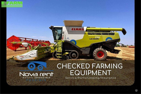 Claas Lexion 770 Terra Trac Κομπίνα 100.000 €