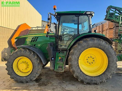 E-FARM: John Deere 6155 R - Tractor - id KRSU7DD - €83,000 - Year of construction: 2019 - Engine hours: 4,800,Engine power (HP): 168,France