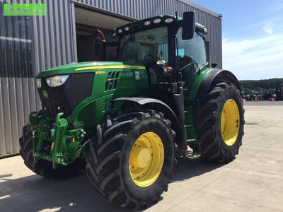 E-FARM: John Deere 6195 R - Tractor - id 7YKHKAA - €110,800 - Year of construction: 2021 - Engine hours: 3,873,Engine power (HP): 212,France