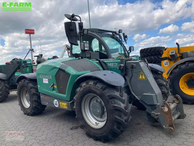 E-FARM: KRAMER KT447 - Telehandler - id LFQLDSQ - €49,900 - Year of construction: 2018 - Engine hours: 5,390,Engine power (HP): 136,Germany