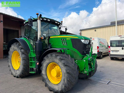 E-FARM: John Deere 6195 R - Tractor - id QDWL6EY - €84,996 - Year of construction: 2019 - Engine hours: 2,800,Engine power (HP): 212,France