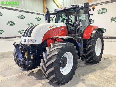 E-FARM: Steyr CVT 6185 Profi - Traktor - id UMR7DUD - 110.177 € - Baujahr: 2018 - Abgelesene Motorstunden: 3.350,Motorleistung (PS): 182,Österreich