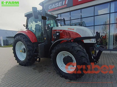 E-FARM: Steyr CVT 6185 - Tractor - id ZITNH9P - €91,895 - Year of construction: 2018 - Engine hours: 3,188,Engine power (HP): 205,Germany