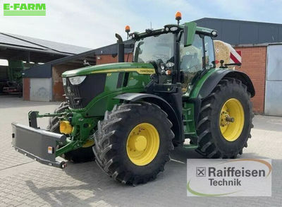 E-FARM: John Deere 6R 175 - Tractor - id KUBAAPE - €159,900 - Year of construction: 2023 - Engine hours: 3,100,Engine power (HP): 193,Germany
