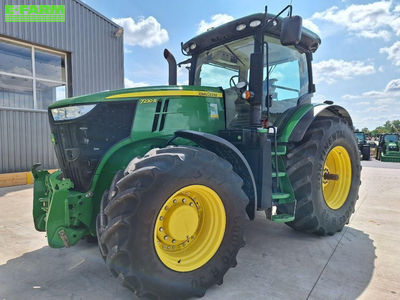E-FARM: John Deere 7230 R - Tractor - id 2FM3F2G - €72,800 - Year of construction: 2017 - Engine hours: 4,645,Engine power (HP): 227,France