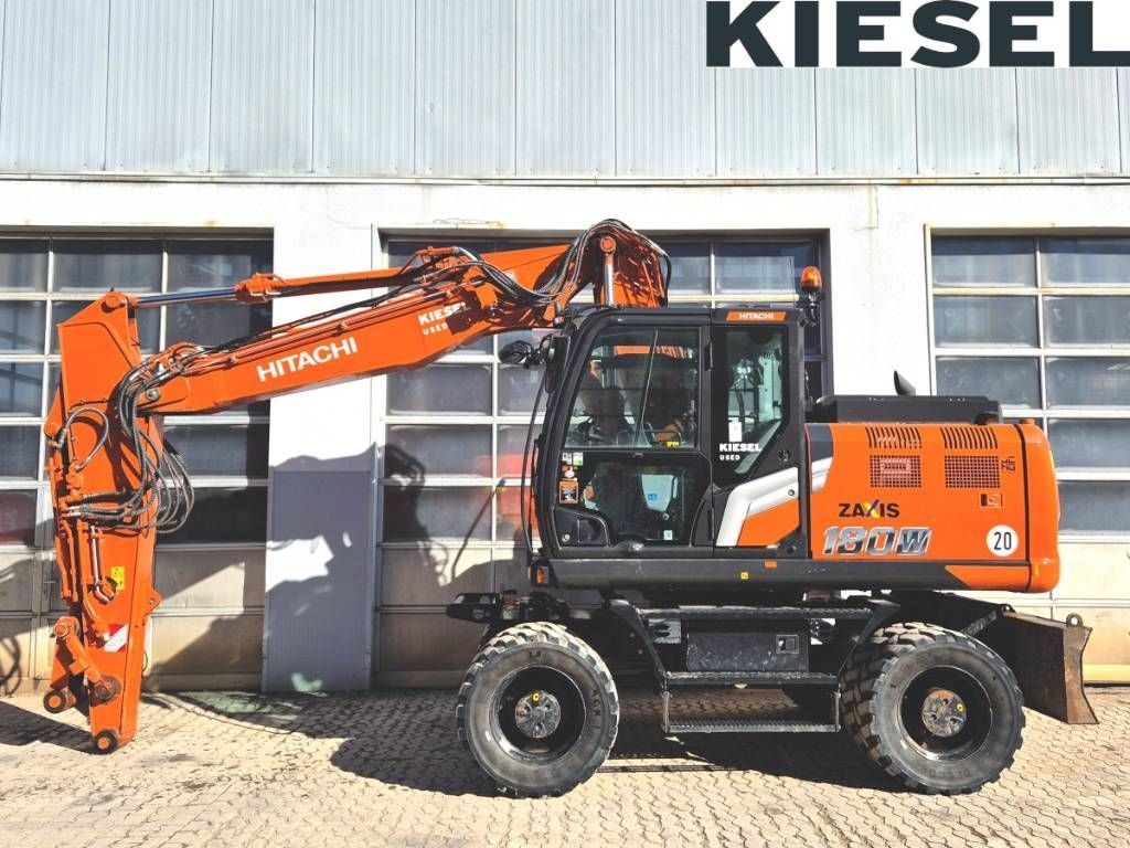 E-FARM: Hitachi zx 180 w-7 - Wheeled excavator - id 5E5M8KK - Year