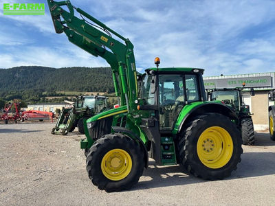 E-FARM: John Deere 6100 M - Τρακτέρ - id P2X2S2A - 76.500 € - Χρονία: 2022 - Μετρητής ωρών: 3.400,Ισχύς κινητήρα: 109,Γαλλία