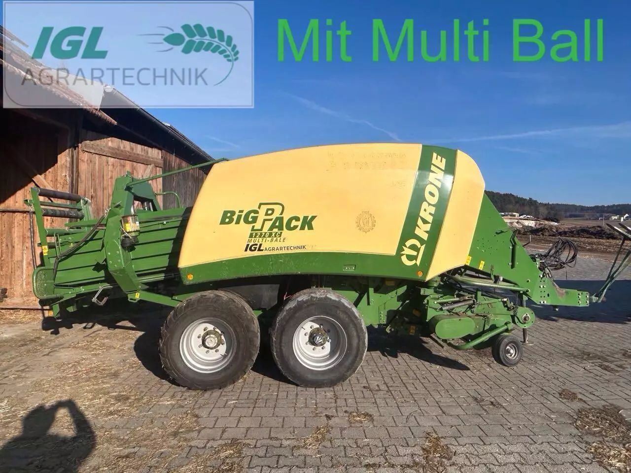 Krone Big Pack 1270 XC Baler €44,000