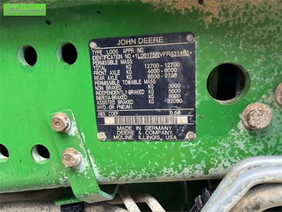 E-FARM: John Deere 6175 R - Traktor - id YLUUN4T - 77.500 € - Baujahr: 2015 - Abgelesene Motorstunden: 6.110,Motorleistung (PS): 223,Deutschland