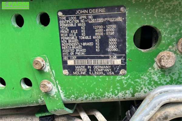 John Deere 6175 R Traktor 77.500 €