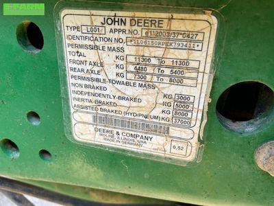 E-FARM: John Deere 6150 R - Tractor - id V3LG8JF - €52,000 - Year of construction: 2014 - Engine hours: 5,900,Engine power (HP): 168,France