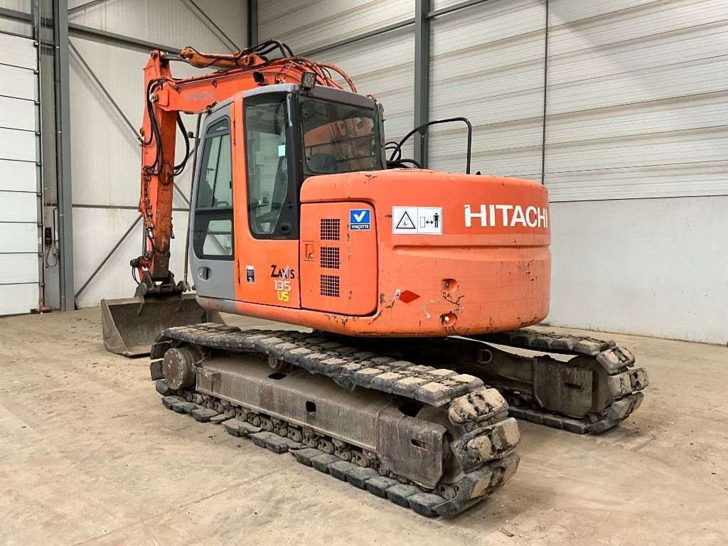 E-FARM: Hitachi zx 135 us - Crawler excavator - id DUP7LGG