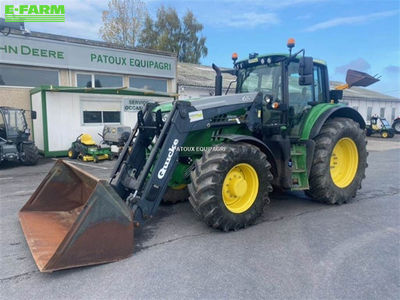 E-FARM: John Deere 6155 M - Tractor - id QXCQNKA - €80,000 - Year of construction: 2019 - Engine hours: 3,750,Engine power (HP): 155,France