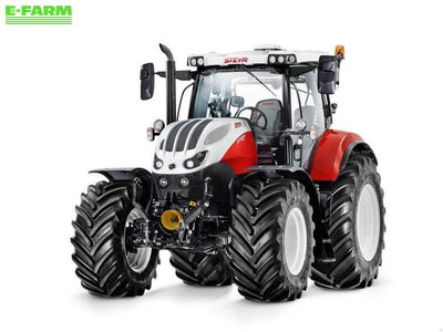 E-FARM: Steyr Impuls CVT 6175 - Tracteur - id 5EJKXFP - 132 900 € - Année: 2023 - Lecture du nombre d'heure: 293,Puissance du moteur (chevaux): 177,Pays-Bas