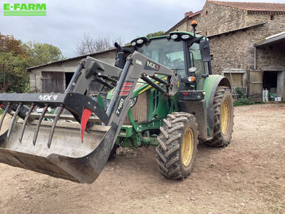 E-FARM: John Deere 6100 M - Τρακτέρ - id A5NDFAW - 56.000 € - Χρονία: 2020 - Μετρητής ωρών: 4.500,Ισχύς κινητήρα: 100,Γαλλία