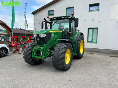 E-FARM: John Deere 6155 R - Traktor - id 8PWFWLF - 124.917 € - Baujahr: 2020 - Abgelesene Motorstunden: 3.625,Motorleistung (PS): 203,Österreich