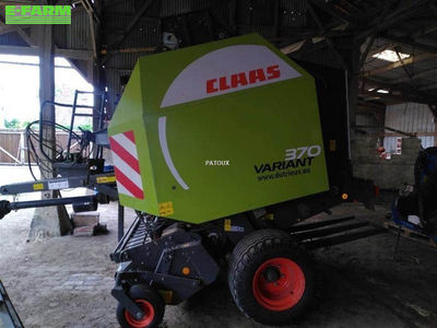 E-FARM: Claas Variant 370 - Presă de balotat - id 1V6KDK4 - 15.000 EUR - Anul: 2012 - Franța