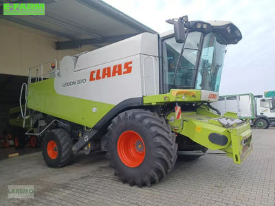 E-FARM: Claas Lexion 570 - Κομπίνα - id WT583S7 - 84.000 € - Χρονία: 2010 - Μετρητής ωρών: 3.231,Ισχύς κινητήρα: 395,Γερμανία