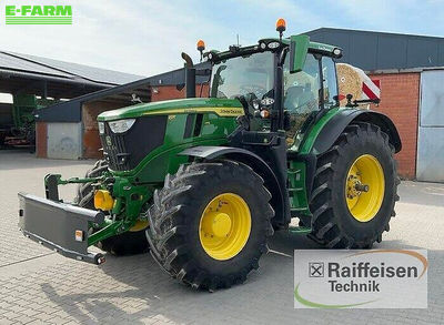 E-FARM: John Deere 6R 175 - Tractor - id UPYNLKA - €159,900 - Year of construction: 2023 - Engine hours: 3,100,Engine power (HP): 190,Germany