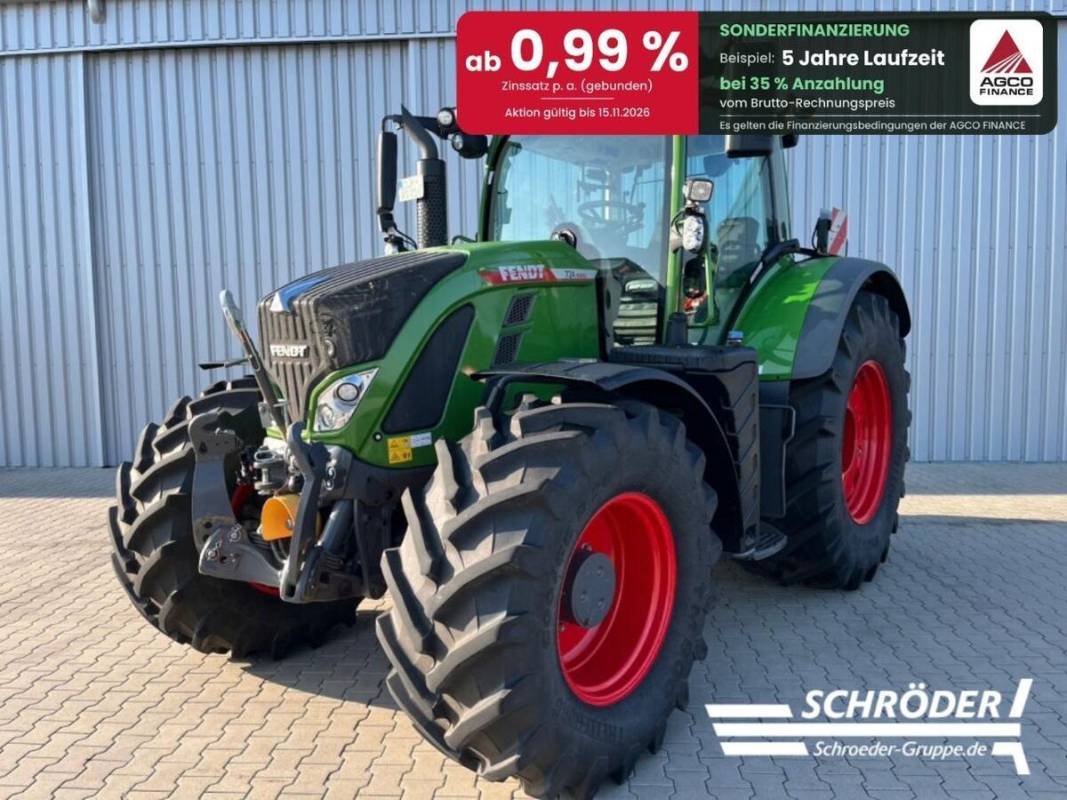Fendt 724 Vario Profi Plus Tractor €189,885