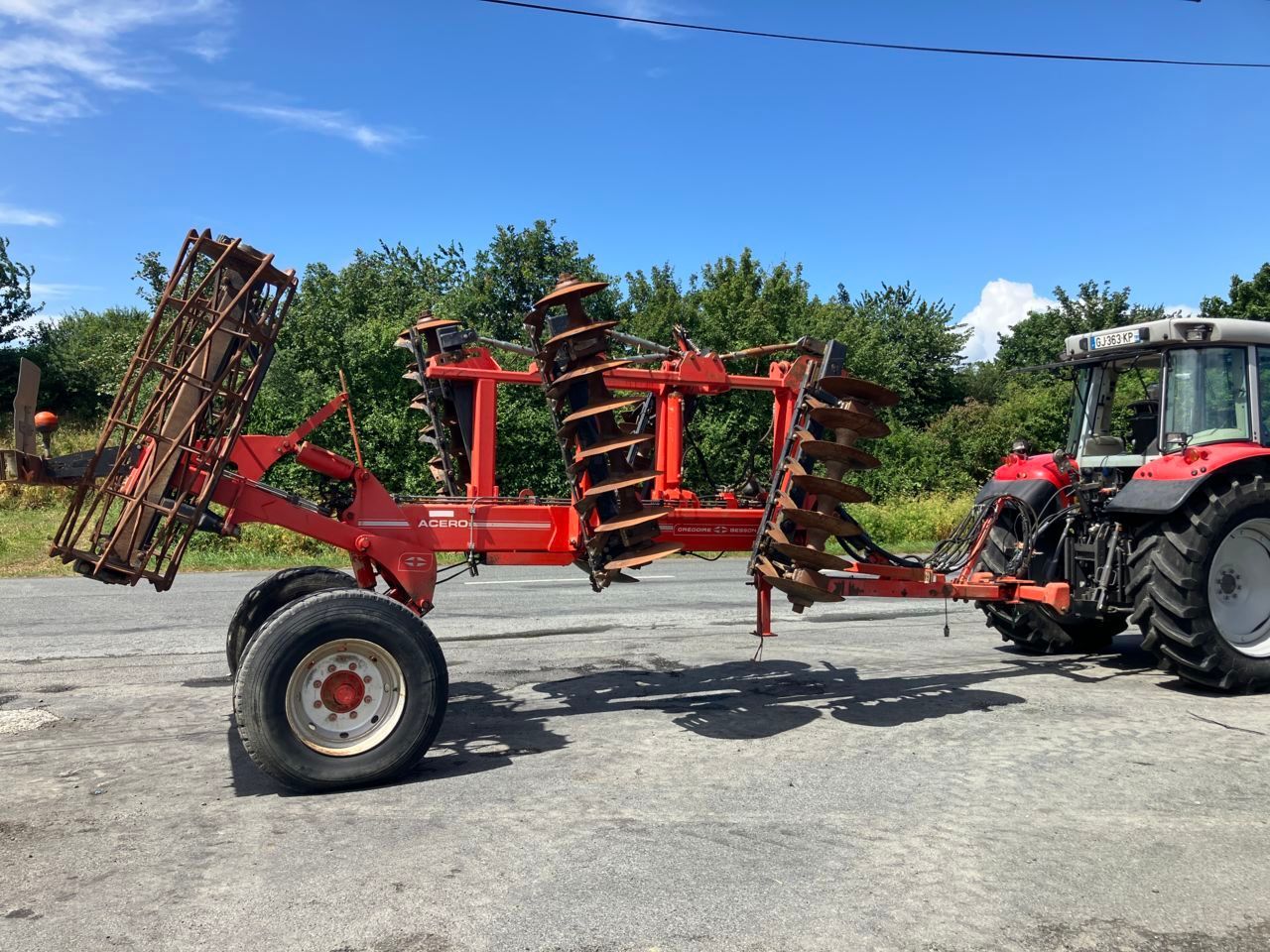 GREGOIRE BESSON acero Disc harrow €8,200
