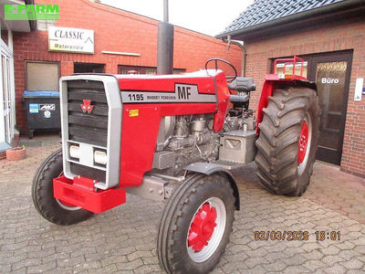 E-FARM: Massey Ferguson 1195 - Tractor - id TSDW51C - Year of construction: 1978 - Engine hours: 8,696,Engine power (HP): 100,Germany