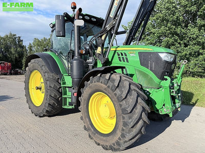 E-FARM: John Deere 6155 R - Tractor - id EKKFJBV - €91,500 - Year of construction: 2020 - Engine hours: 5,700,Engine power (HP): 168,Germany