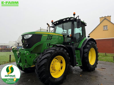 E-FARM: John Deere 6155 R - Tractor - id GKFFM4R - €75,900 - Year of construction: 2017 - Engine hours: 4,300,Engine power (HP): 168,France