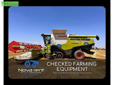 E-FARM: Claas Lexion 770 Terra Trac - Κομπίνα - id LL9IUIQ - 100.000 € - Χρονία: 2014 - Μετρητής ωρών: 4.050,Ισχύς κινητήρα: 543,Λιθουανία