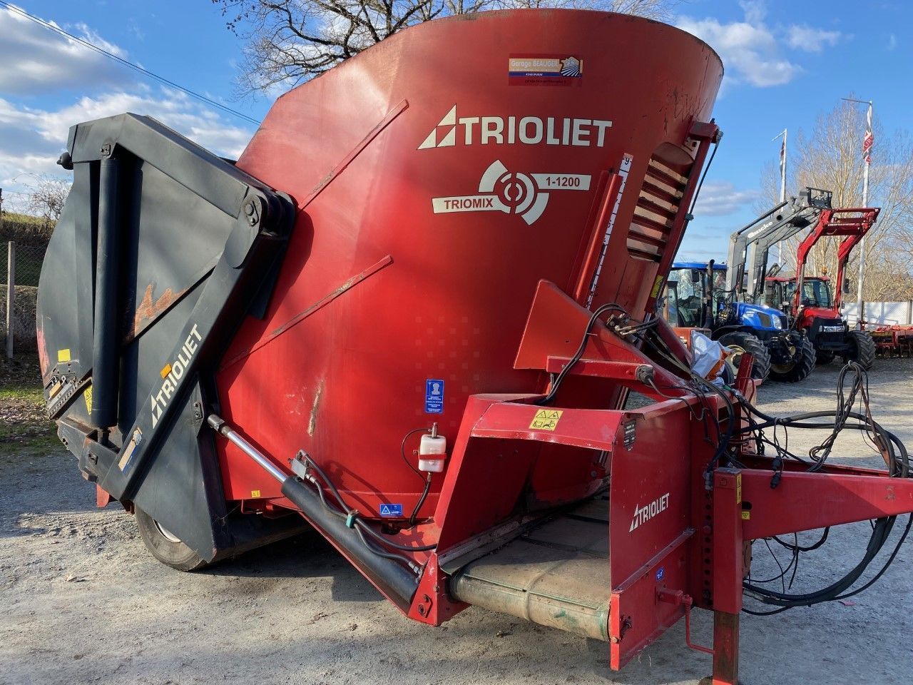 TRIOLIET Triomix 1 1200 Mixer feeder €11,000