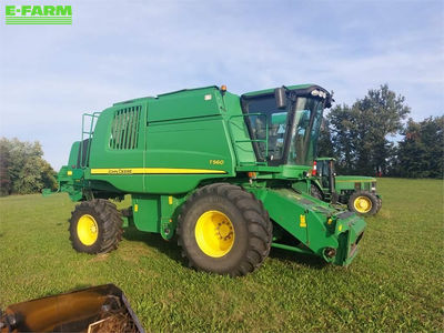 E-FARM: John Deere T 560 - Combină de recoltat - id MQGRWEI - 85.000 EUR - Anul: 2009 - Italia