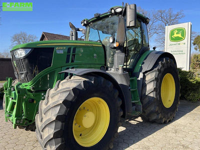E-FARM: John Deere 6230 R - Traktor - id UKXMA2G - 107.500 € - Baujahr: 2018 - Abgelesene Motorstunden: 5.850,Motorleistung (PS): 230,Deutschland