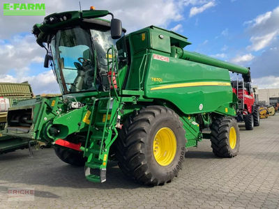 E-FARM: John Deere T 670 - Combine harvester - id BHZNLAA - €199,000 - Year of construction: 2023 - Engine hours: 454,Engine power (HP): 455,Germany