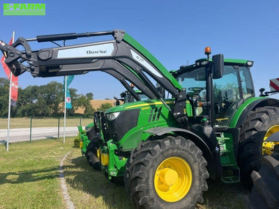E-FARM: John Deere 6215 R - Traktor - id VBZLPTU - 138.000 € - Baujahr: 2022 - Abgelesene Motorstunden: 3.903,Motorleistung (PS): 215,Deutschland