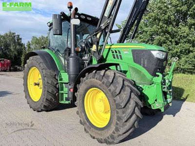 E-FARM: John Deere 6155 R - Tractor - id YLRASRN - €91,500 - Year of construction: 2020 - Engine hours: 5,700,Engine power (HP): 155,Germany