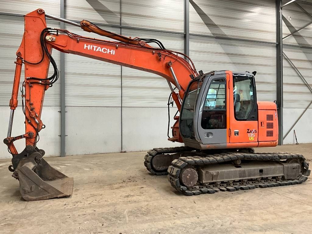 E-FARM: Hitachi zx 135 us - Crawler excavator - id DUP7LGG