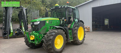 E-FARM: John Deere 6155 R - Tractor - id YWCUC1P - €85,000 - Year of construction: 2018 - Engine hours: 5,600,Engine power (HP): 180,Germany