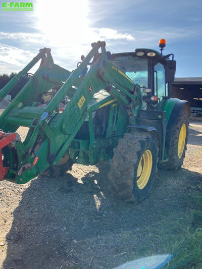 E-FARM: John Deere 6110 M - Traktori - id CSKBNNB - 65 000 € - Godina proizvodnje: 2020 - Radni sati motora: 4.300,Snaga motora (KS): 110,Francuska
