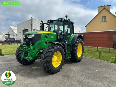 E-FARM: John Deere 6155 M - Tractor - id PMKLSHV - €99,900 - Year of construction: 2023 - Engine hours: 650,Engine power (HP): 155,France