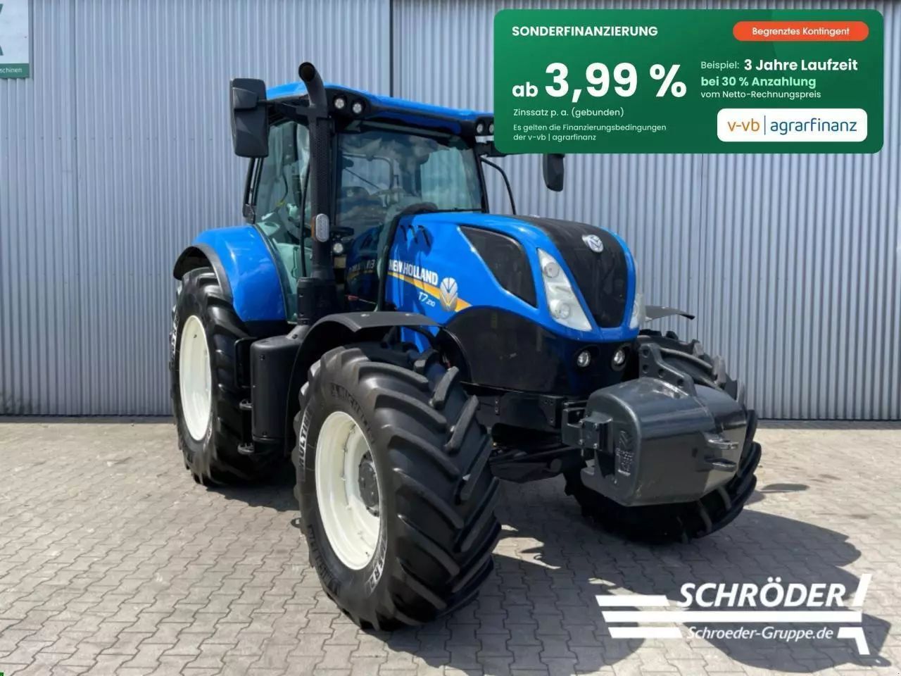 New Holland T7.210 Tractor €84,885