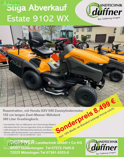 E-FARM: STIGA Estate 9102 WX - Lawn mower - id 1RF5MEW - €7,142 - Year of construction: 2022 - Germany