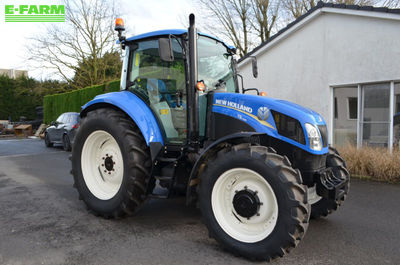 E-FARM: New Holland T5.105 - Tractor - id NU3FXWA - €34,500 - Year of construction: 2013 - Engine hours: 4,182,Engine power (HP): 105,Belgium