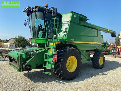 E-FARM: John Deere T 660 - Combine harvester - id P2T7G8A - €73,654 - Year of construction: 2011 - Engine hours: 6,128,Engine power (HP): 366,Hungary